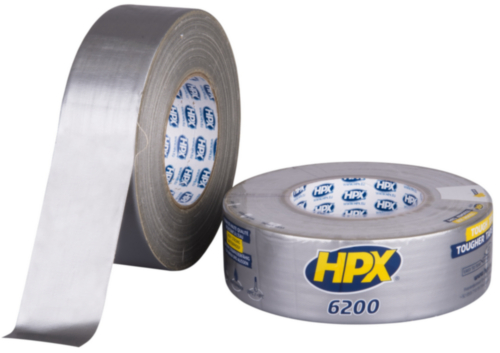 HPX 6200 Duct tape Zilver 48MMX50M CS5050