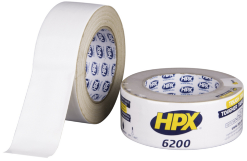 HPX 6200 Duct tape Wit 48MMX25M CW5025