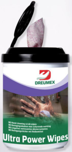 Dreumex Handreiniger doeken ULTRA POWER WIPES