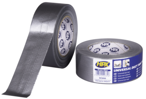 HPX 1900 Duct tape Zilver 48MMX50M