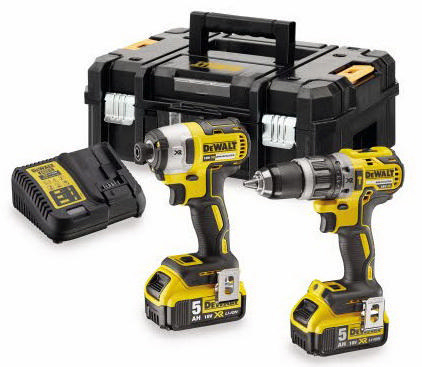 DeWalt Combi set 18V XR 2X5.0AH