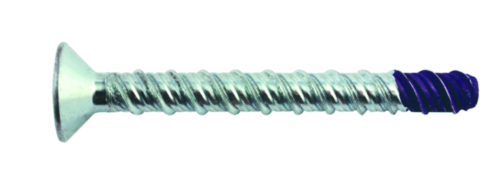 Concrete anchoring screw countersunk type BT Steel Zinc plated 6X75MM
