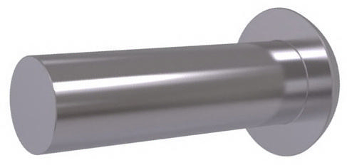 Round head rivet DIN 660/124 Steel C4C/C10C Plain 2X4MM