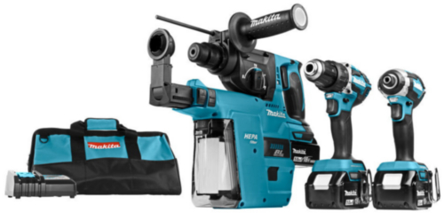 Makita Sans fil Ensemble combiné 18V DLX3106TV1