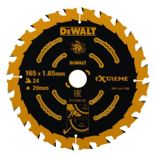 DeWalt Circular saw blade 165x20