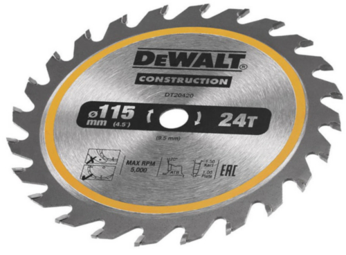 DeWalt Circular saw blade CZB 115X10X24T