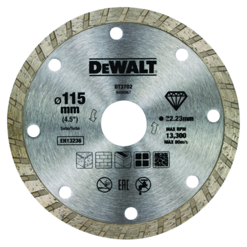 DeWalt Diamond cutting disc 115/22.2mm