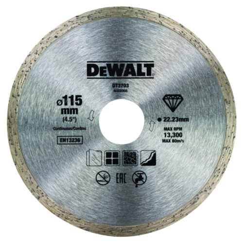 DeWalt Diamond cutting disc 115mm/22.2mm