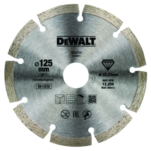 DeWalt Diamantschneidscheibe 125mm/22.2mm