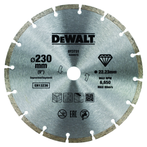 DeWalt Diamond cutting disc 230mm/22.2mm