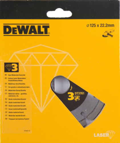 DeWalt Diamantschneidscheibe 125mm