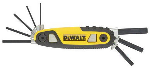 DeWalt Šesťhranné kľúče - sady 8PC DWHT0-70263