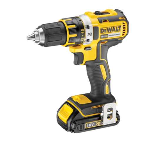 DeWalt Cordless Driver de broca 18V XR 2x1.5Ah