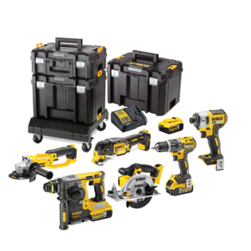 DeWalt Cordless Combi set 18V XR 3x5,0Ah