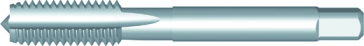 Dormer Taraud à main coupeur d'extrémité E100 DIN 352 HSS Blanc M8x1.25mm NO3