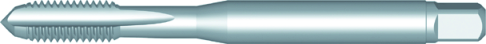 Dormer Morse taper shank subland drill E200 DIN 371 N/A HSSE Blanc M6x1.00mm