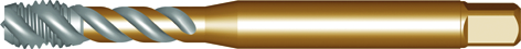 Dormer Gwintownik maszynowy EX10 DIN 374 N/A HSSE Brass M14x1.00mm