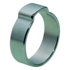 ABA One-ear clip Steel Zinc plated 14-16MM