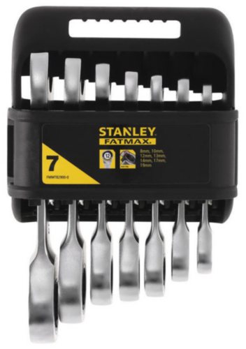 Stanley Zestawy kluczy płasko-oczkowych z grzechotką FMMT82900-0
