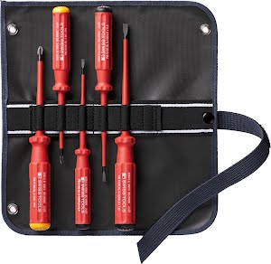 PB SCREWDRIVER SET VDE PB 5542.SU SL GY