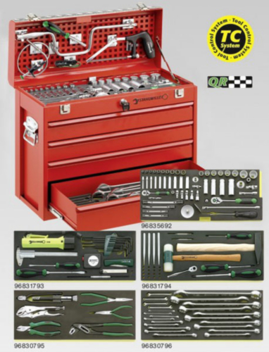 Tool trolley assortments & tool sets