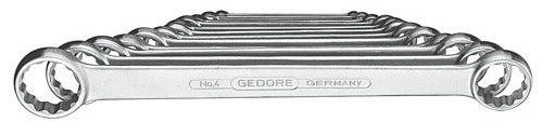 Gedore Double ended ring spanner sets 4-12 4-12