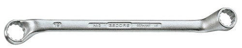 Double-ended ring spanner 2 21 x 24 mm 307 mm deep offset GEDORE
