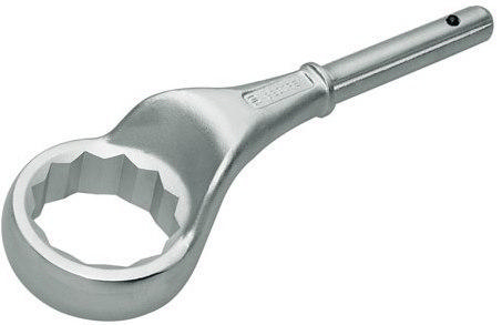 Heavy-duty ring spanner 2 A 27 width across flats 27 mm length 190 mm offset GED