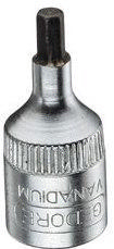 Socket bit IN 20 1/4 inch hexagon socket width across flats 6 mm length 37 mm GE