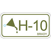 Brady Energy source tag hydraulic 10 25PC