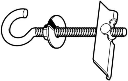 FISCHER Toggle plug Steel Zinc plated