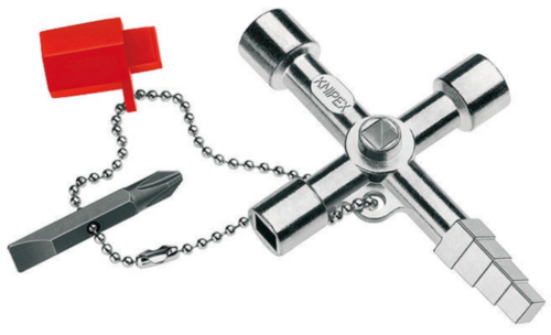 Knipex Csapos kapcsolószekrény kulcs 001104 1104 PROFI-KEY