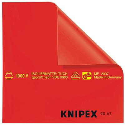 KNIP RUBBER COVERS 1000V 9867  500X500MM