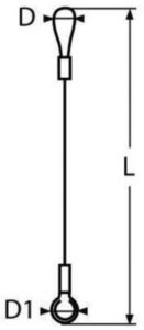 Sicherheitsdraht Rostfreistahl A2