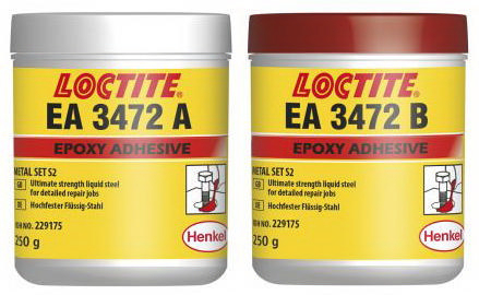 Loctite EA 3472 Masa z zawartością metalu 500