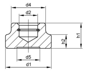 Plăcuțe de presiune DIN6311 pentru șuruburile de strângere DIN6304/DIN6306 DIN 6311 Oțel Black Oxide