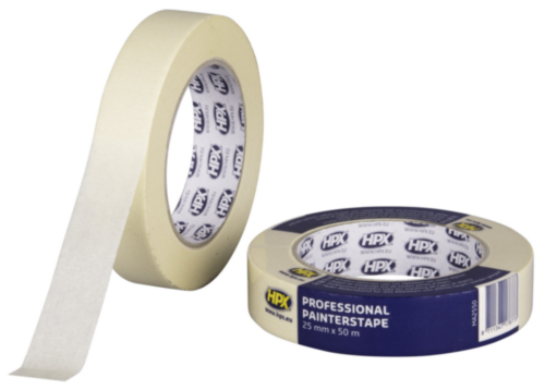 HPX Afplaktape Crème 25MMX50M MA2550