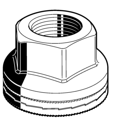 NORD-LOCK Hexagon wheelnut vibration proof BSF Acero Delta Protekt® 10