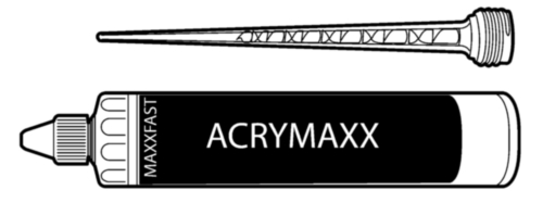 MaxxFast AcryMaxx - Resina híbrida, sin estireno (300ml)