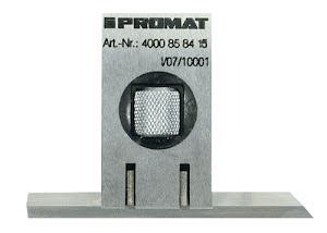 Équerre à filament DIN 875/00 longueur de la poignée 40 x 22 x 10 mm réglable PROMAT