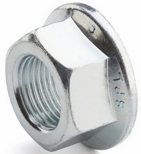 Spiralock Hexagon lock nut with flange ISO 4161 Stainless steel A4 M12