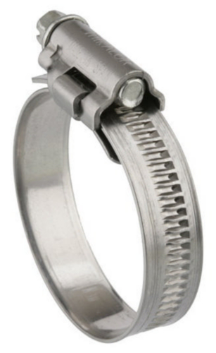 MIKALOR Hose clamp, band width 12 mm Acero inoxidable (Inox) A4