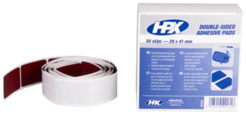 HPX Double coated adhesive pads Gris 29MMX41MM