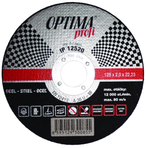 Optima Disque à tronçonner IP15040 150X4 24R-BF