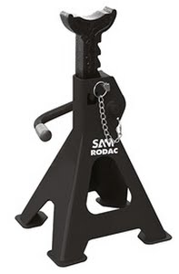 RODA SET OF GARAGE STANDS+SAFETY LOCK 2T