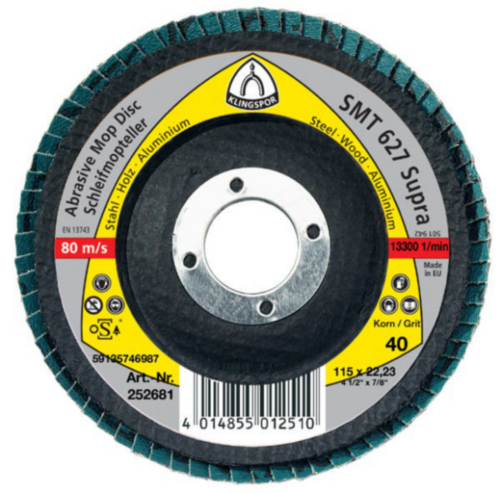 Klingspor Flap disc SMT314 K60