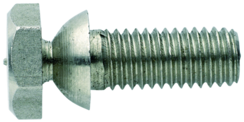 Vis autocassant à tête cylindrique bombée plate