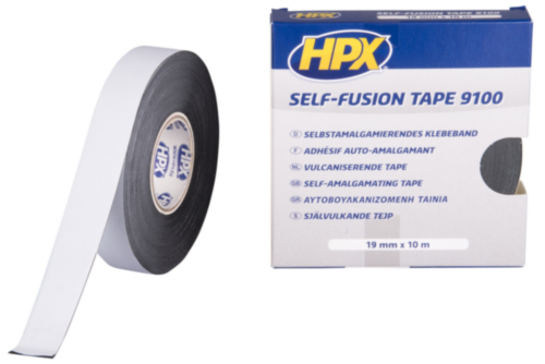 HPX Vulkaniserende tape Zwart 19MMX10M SF1910