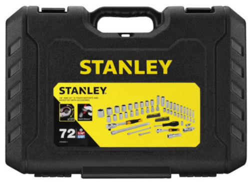 Stanley Socket sets 1/4" + 1/2"