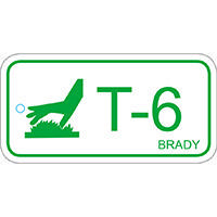 Brady Tag energiebron thermisch 6 25PC